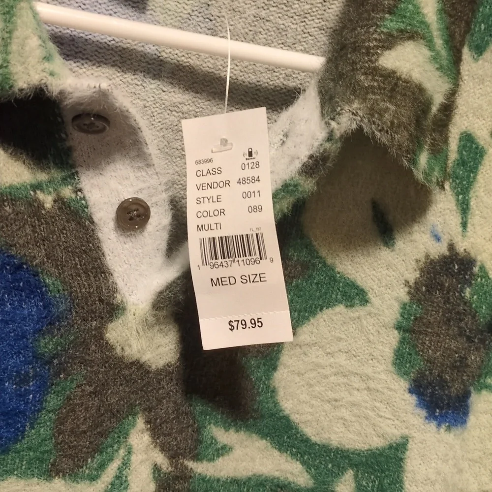 NWT PacSun Eyelash Polo Sweater - Perfect for Adding a Super Soft Pop of Color - Picture 7 of 14